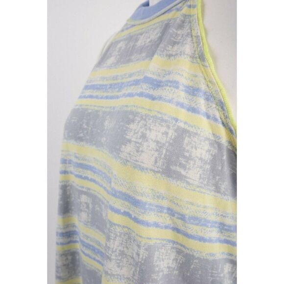 We the Free People Womens Tank Top M Blue Yellow - Picture 3 of 7